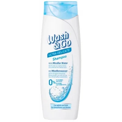 Шампунь Wash&Go На міцелярній воді Для всіх типів волосся 200 мл (8008970047447)