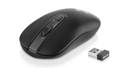 Мишка REAL-EL RM-350W Wireless Black/Gray (EL123200043)