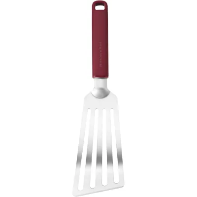 Лопатка кухонна KitchenAid Classic з прорізами 31,5 см червоний (KHA024OHEREG)
