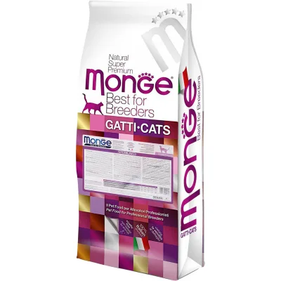 Сухий корм для кішок Monge Cat Sterilised зі смаком курки та лосося 10 кг (8009470005135)