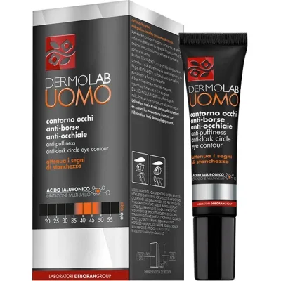 Крем для шкіри навколо очей Dermolab Uomo Anti-Dark Circle Eye Contour 15 мл (8009518392760)