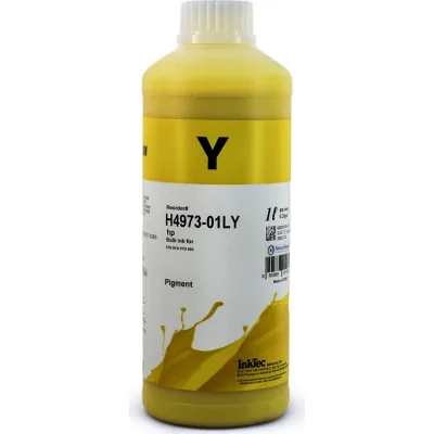 Чорнило InkTec HP PageWide Pro 452/OfficeJet Pro 9010, 1L, yellow (H4973-01LY)