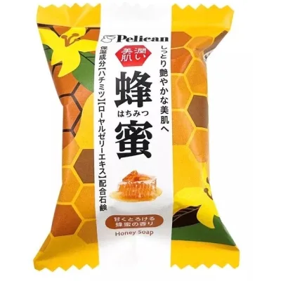 Тверде мило Pelican Honey Soap 80 г (4976631479439)
