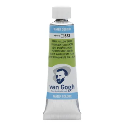 Акварельні фарби Royal Talens Van Gogh (633), Перм. жовто-зелений, туба 10 мл (8712079418021)