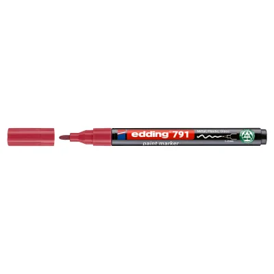 Маркер Edding Paint e-791 1-2 мм круглий рожевий (e-791/09n)