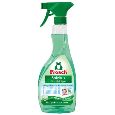 Засіб для миття скла Frosch спиртовий 500 мл (4009175161918)