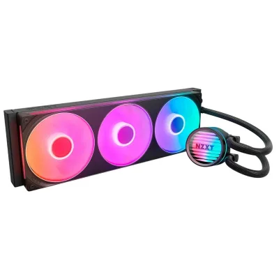 Система рідинного охолодження NZXT Kraken Core 360 Black with RGB fans Single Fra (RL-KR36C-B1)