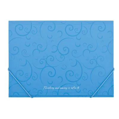 Папка на резинках Buromax А4, BAROCCO, sky-blue (BM.3914-14)