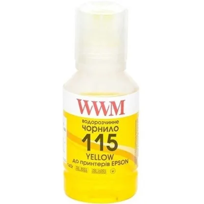Чорнило WWM Epson L8160/L8180 140г Yellow (E115Y) KeyLock (E115Y-WWM)