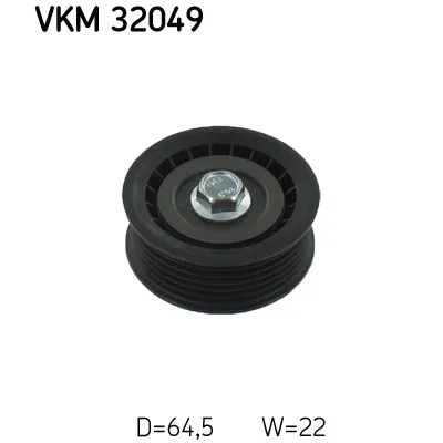 Ролик натягувача ременя SKF VKM 32049