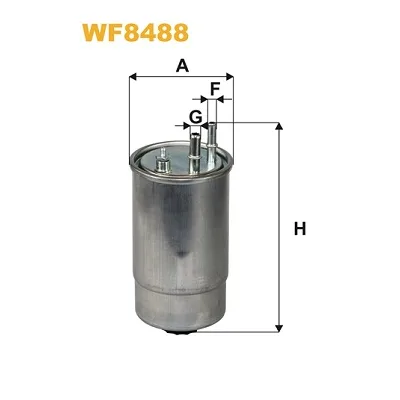Фільтр паливний Wixfiltron WF8488