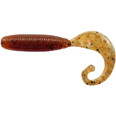 Силікон рибальський Reins Fat G-Tail Grub 3" 568 Fire Sugar (12 шт/уп.) (1552.02.96)