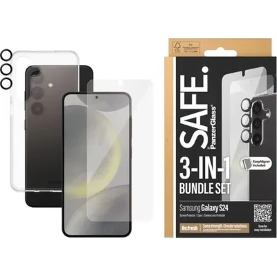 Чохол до мобільного телефона PANZERGLASS 3-in-1 Pack Samsung Galaxy S24 (PG_BSAFE95672)