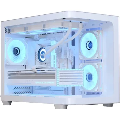 Корпус для ПК AeroCool P300C-G-WT-v1 White (ACCS-PN02033.21)