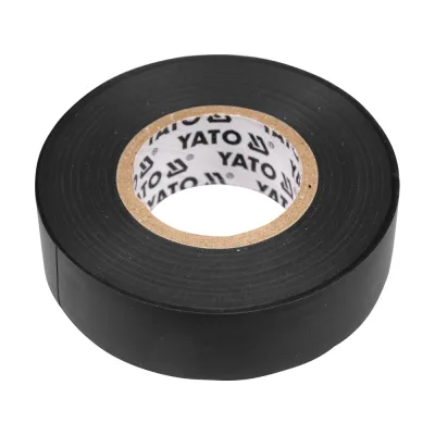 Ізоляційна стрічка Yato 15 ММ X 20 М X 0,13 ММ, чорна (YT-8159)