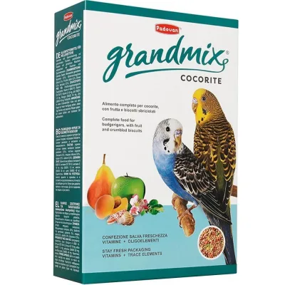 Корм для птахів Padovan GrMix Cocorite для хвилястих папуг 1 кг (8001254001838)