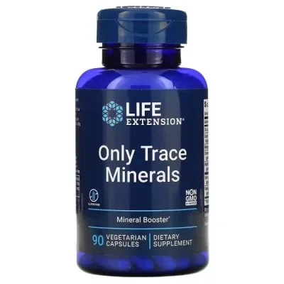 Мінерали Life Extension Мінерали, Only Trace Minerals, 90 вегетаріанських капсул (LEX-13289)