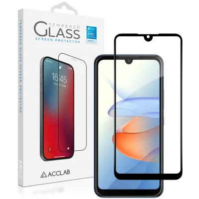 Скло захисне ACCLAB Full Glue ZTE Blade L220 Black (1283126583346)