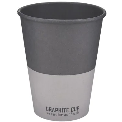 Стакани одноразові Buroclean GRAPHITE CUP паперові 400 мл 50 шт (1080046)