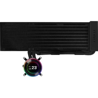 Система рідинного охолодження Lian Li HydroShift II LCD-C 360 FANLESS, Black (G89.GHS2LCD36B.00)