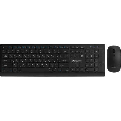 Комплект Xtrike ME MK-208W Wireless UA Black (MK-208WUA)