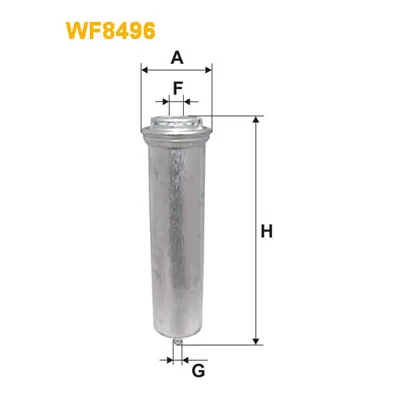 Фільтр паливний Wixfiltron WF8496