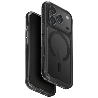 Чохол до мобільного телефона Uniq Combat iPhone 17 Pro Magclick Charging Black (8886463694121)