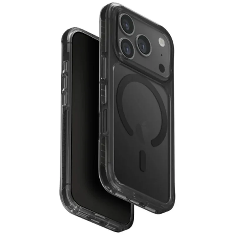 Чохол до мобільного телефона Uniq Combat iPhone 17 Pro Magclick Charging Black (8886463694121)