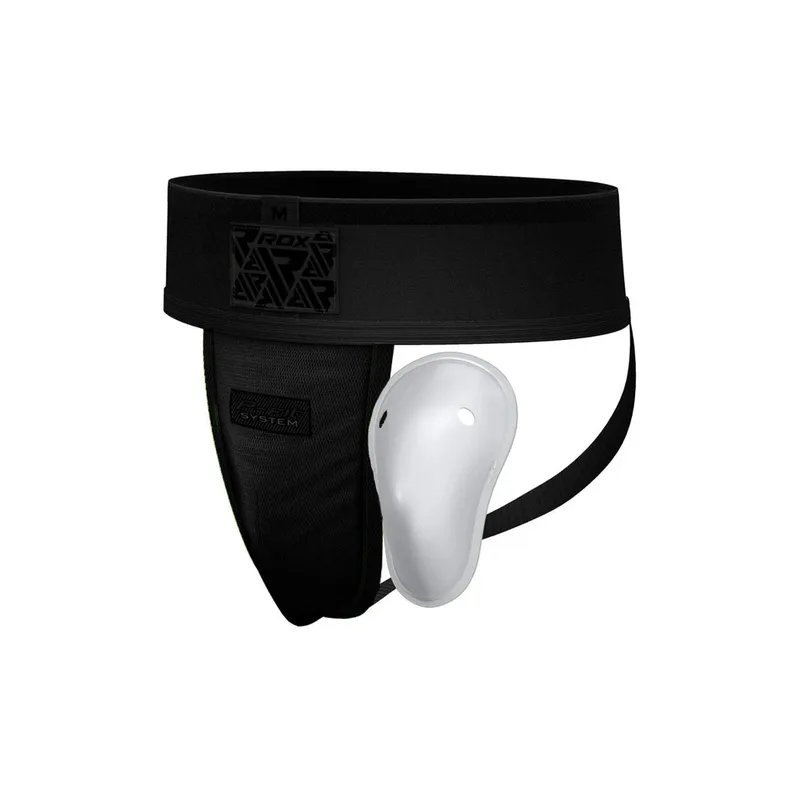 Захист паху RDX H1 Supporter Black Full XL (GGS-H1FB-XL)