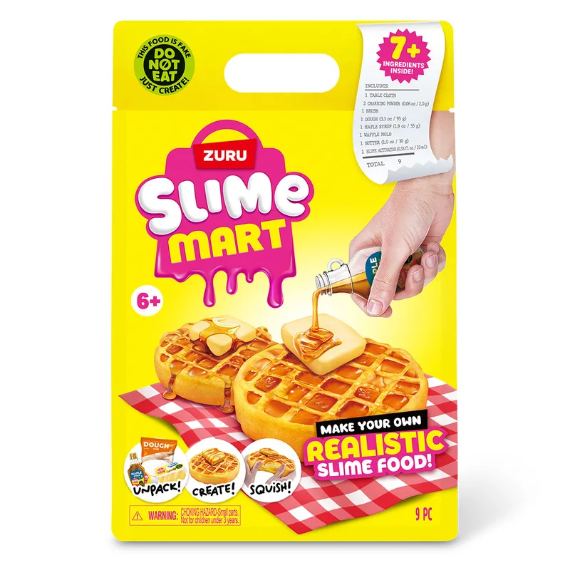 Ігровий набір Slime Mart Shopping Bag Бельгійські вафлі (15901D)