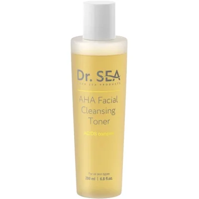 Тонік для обличчя Dr. Sea AHA Facial Cleansing Toner 200 мл (7293720020806)
