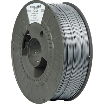 Пластик для 3D-принтера The Filament PLA Lite 1.75mm SILVER 1kg (TF-24234)