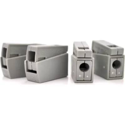 З'єднувач кабелю 1-pin аналог WAGO К224-101, 50штпак Voltronic (К224-101/50)