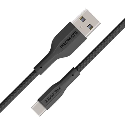 Дата кабель USB 2.0 AM to USB-C 1.2m Promate (xcord-ac.black)