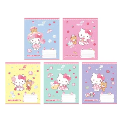 Зошит Kite Hello Kitty, 12 аркушів, лінія (HK26-234)