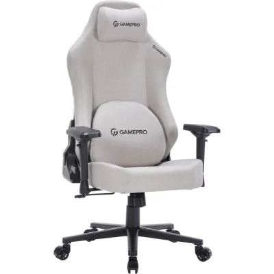 Крісло ігрове GamePro FGC750LG Size L Fabric Light Gray (FGC750LG)