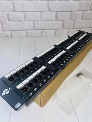 Патч-панель Atcom 19" 48 портов UTP cat.6 (P6048)