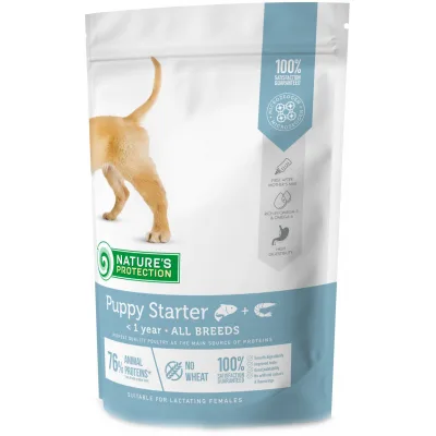 Сухий корм для собак Nature's Protection Puppy starter All breeds 500 г (NPS45721)