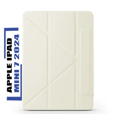 Чохол до планшета BeCover Ultra Slim Origami Magnetic Apple iPad Mini 7 2024 Beige (712948)