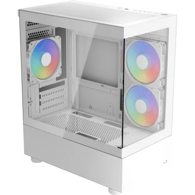 Корпус для ПК AeroCool Viewport Mini-G-WT-v2 White (ACCM-ES09133.21)