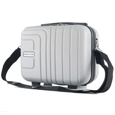 Косметичка Semi Line Бьюті-кейс 18L Light Grey (DAS302940)