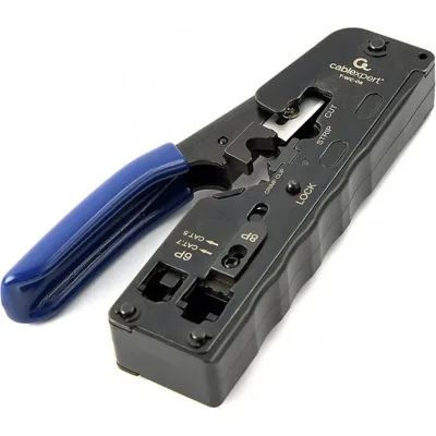 Інструмент RJ45/RJ12/RJ11 обрізає при обтиску Cablexpert (T-WC-06)