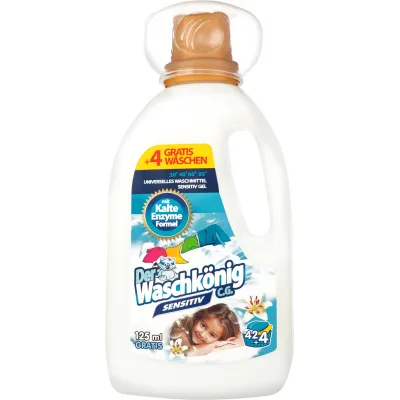 Гель для прання Waschkonig Sensitive 1.625 л (4260418930443/4260418935523)
