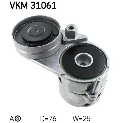 Натягувач ременя з роликом SKF VKM 31061