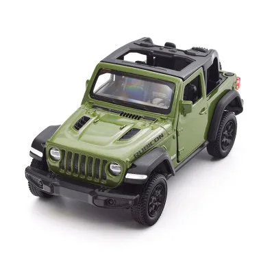 Машина TechnoDrive Jeep Wrangler Rubicon 2021 зелений (250339U)