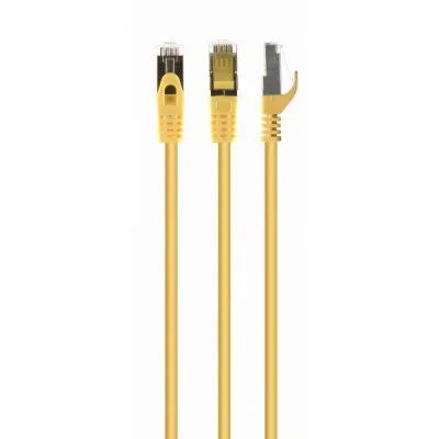 Патч-корд 20м S/FTP Cat 6A CU LSZH yellow Cablexpert (PP6A-LSZHCU-Y-20M)