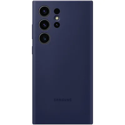 Чохол-накладка Samsung Silicone Cover для Samsung Galaxy S23 Ultra SM-S918 Navy (EF-PS918TNEGRU)
