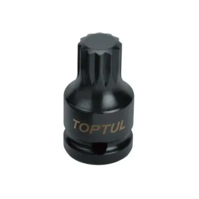 Торцева головка Toptul SPLINE ударна М14 L44мм 1/2" (KADB1614S)