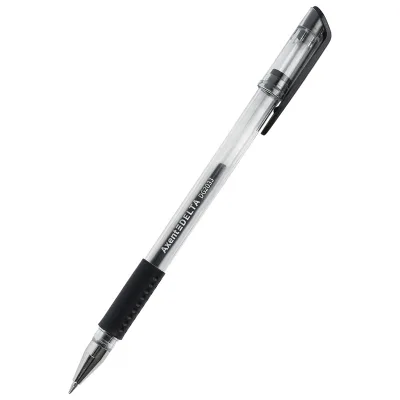 Ручка гелева Axent Delta 0,7 мм, чорний (DG2033-01)