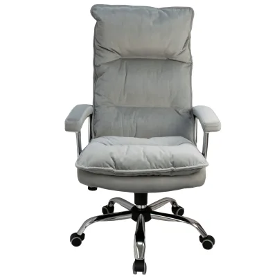 Офісне крісло Примтекс плюс Flex Chrome MF VL-85 PK, оксамит сірий (Flex Chrome MF VL-85 PK)